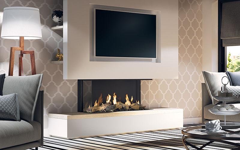 Foyer gaz Dru Fire série Global