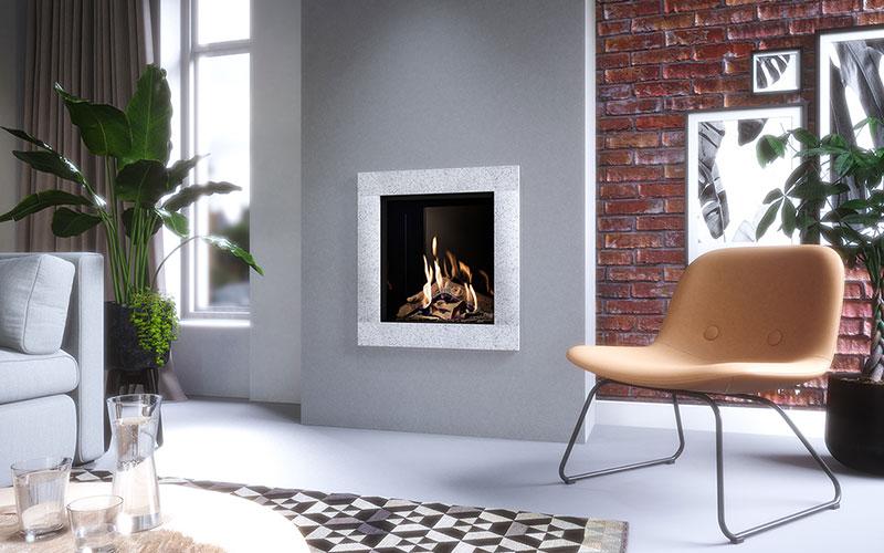 Foyer gaz Dru Fire série Global