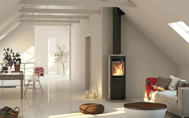 Poêle à bois Nordpeis Duo